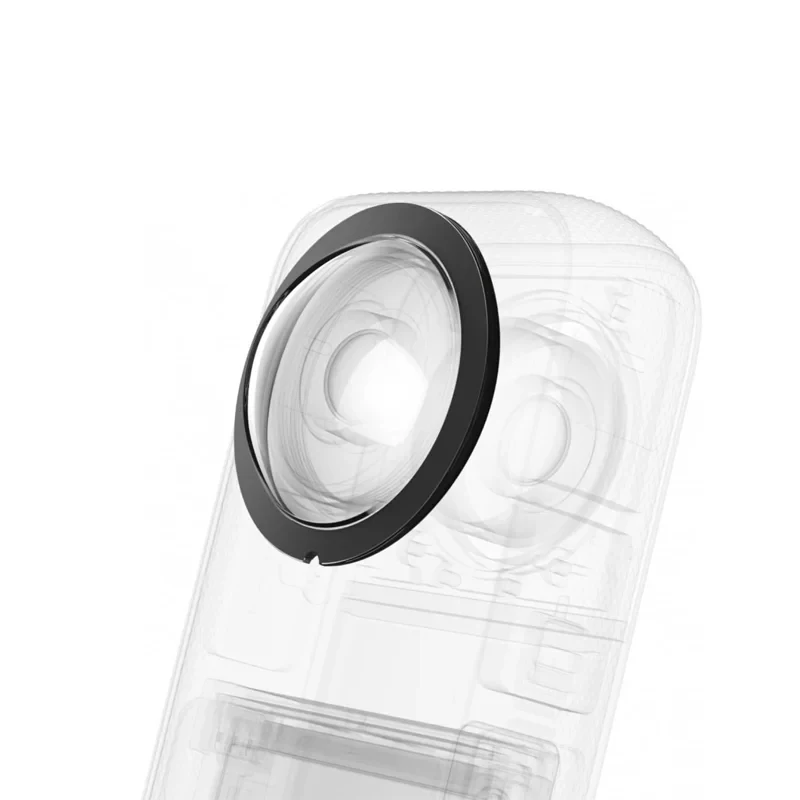 Lens Guards for Insta360 One X2 Accessoroy Lens Protector Cover for Insta 360 X2 Anti-Scratch Ultra HD Sticky Protective Guard