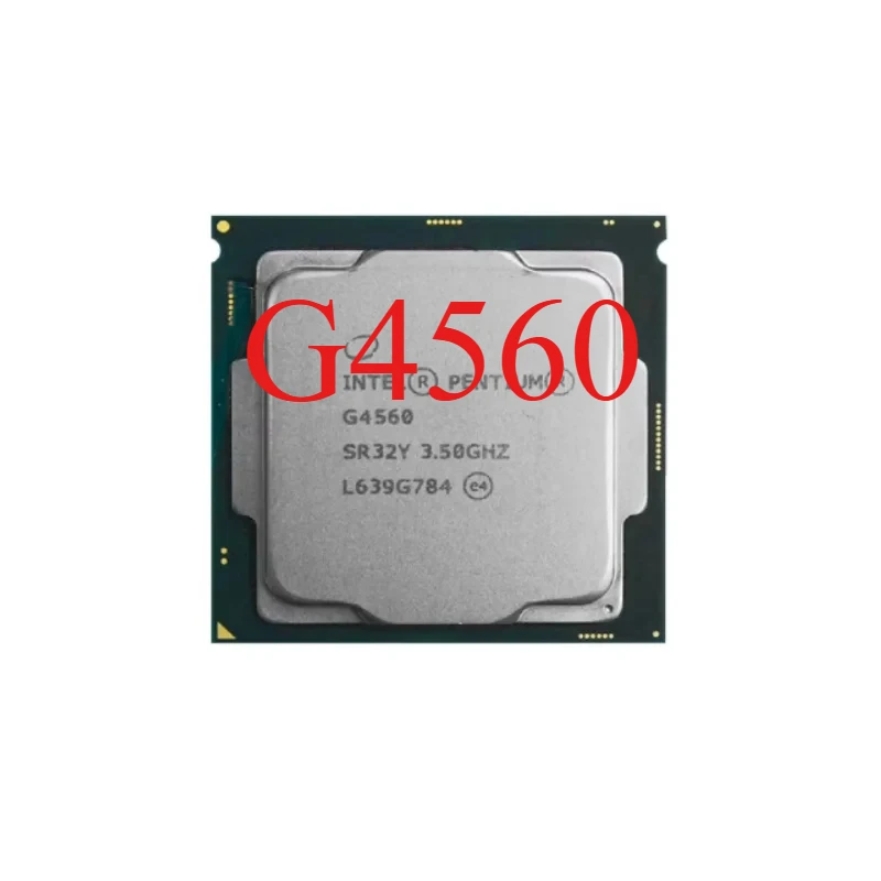 1pcs/5pcs/10pcs Intel pentium G4560 3MB Cache 3.50GHz LGA 1151 Dual Core Desktop processor Used Test perfect