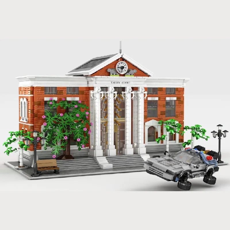 فيلم وادي المحكمة وحدات المباني كتل مدينة عرض مخزن العمارة منزل الطوب أطقم منمذجة الكبار طفل هدايا عيد الميلاد 4269 قطعة