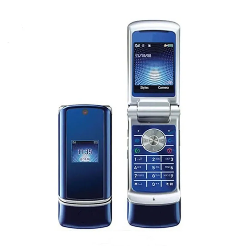 

Classic and timeless Motorola K1 mobile phone folding style flip phone suitable for backup nostalgic phone