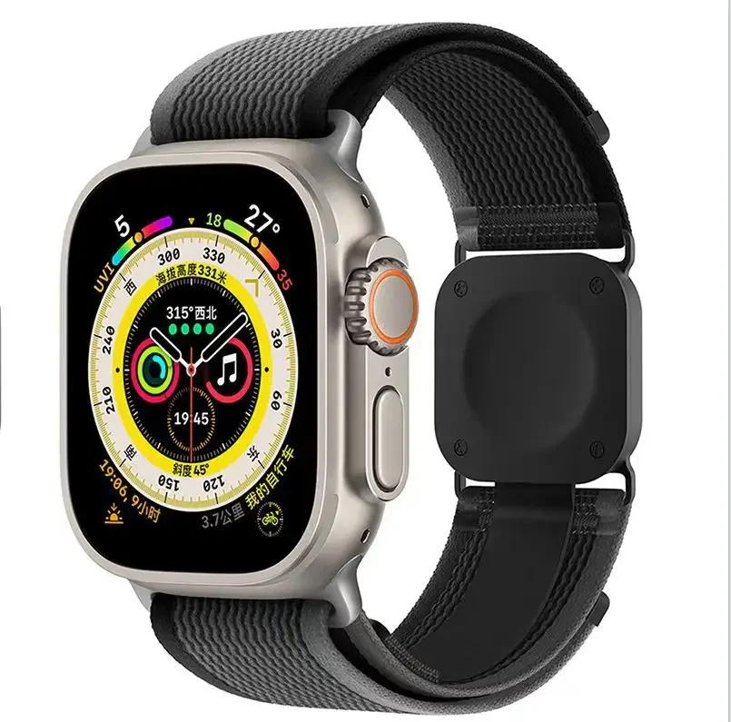 Rechargeable watch strap comes with wireless charging, suitable for Apple Watch.