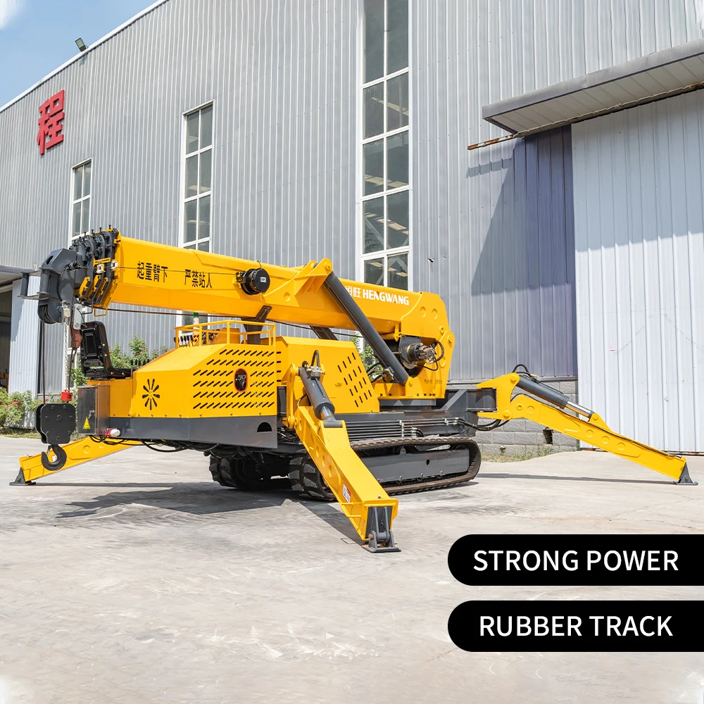 رافعة العنكبوت رافعة صغيرة 5 طن رافعة العنكبوت الطاقة الهيدروليكية محرك الديزل Euro5 معدات الهندسة معدات الرفع حسب الطلب