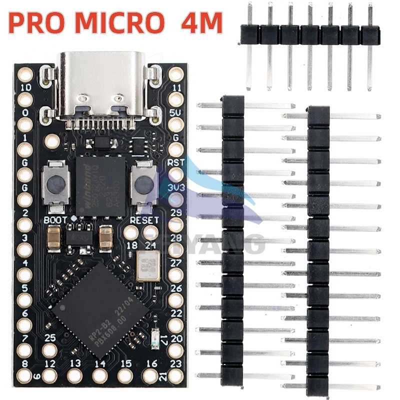 RP2040 Pro Micro Raspberry PI PICO Development Board Dual-Core Supports Mciro Python