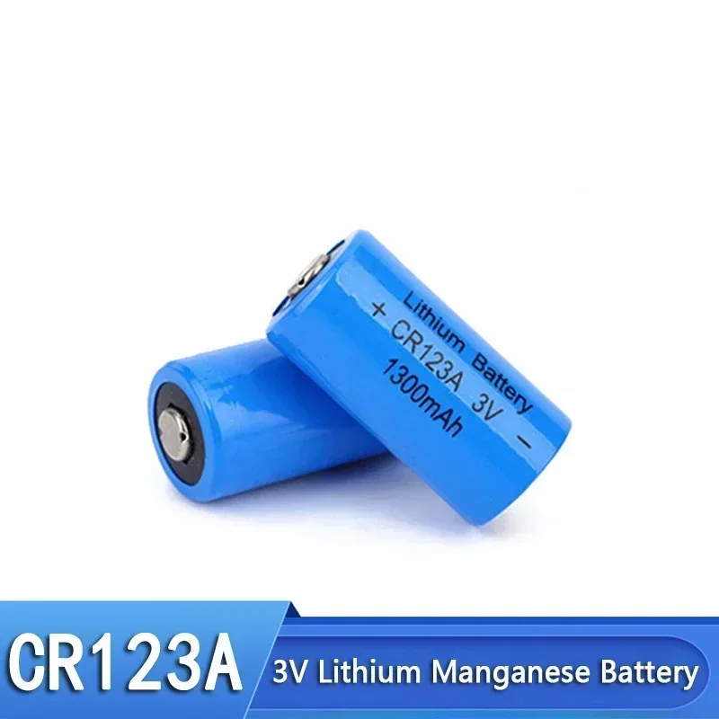 CR123A 1300mah 3V แบตเตอรี่แบบใช้แล้วทิ้งแบบชาร์จไฟได้สําหรับ GPS ระบบรักษาความปลอดภัยกล้องอุปกรณ์การแพทย์