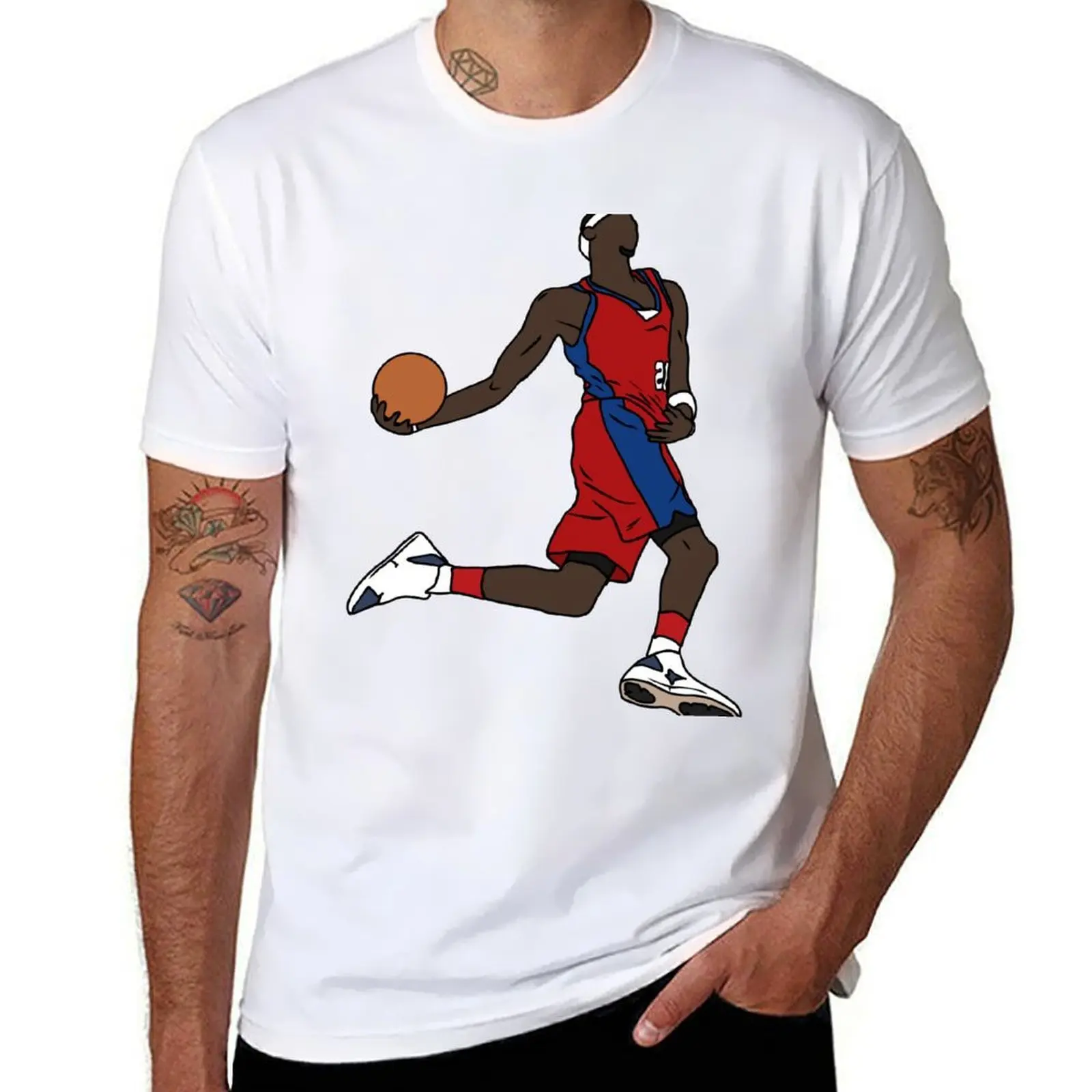 

Darius Miles Windmill T-Shirt t shirt custom print cotton t shirts high quality T-Shirt