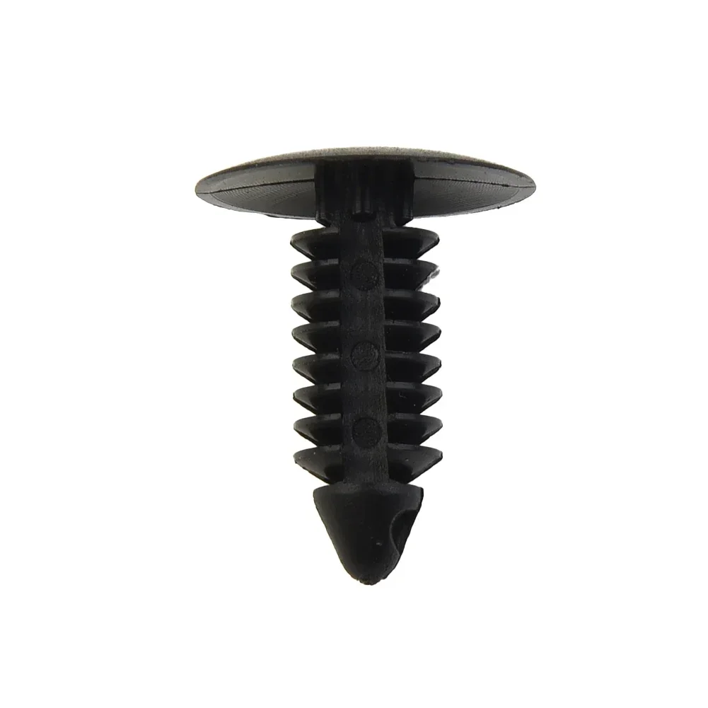 Clips Perfect Fit For Holes 6 7mm High Quality Black Bumper Plugs Clip For Front License Plate Holes Cover Set Of 4