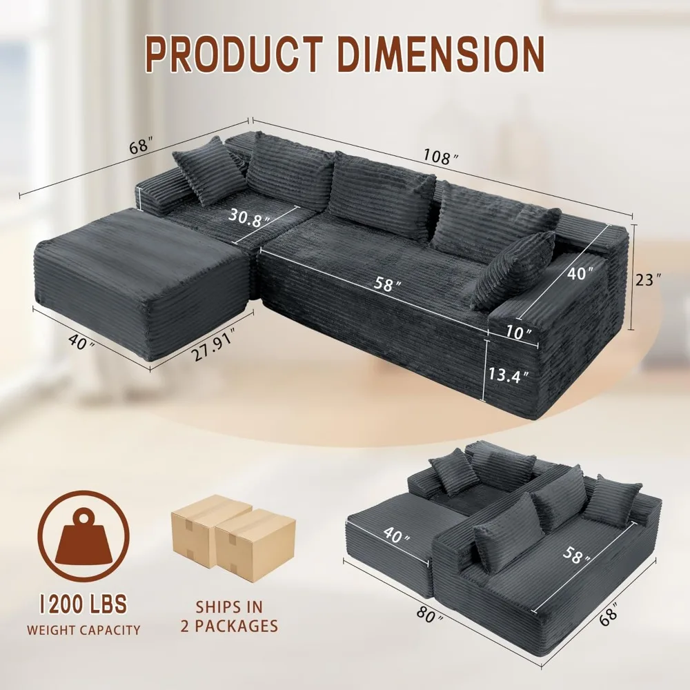 Thumbnail 3 - #7 Best Rated Modular Sectional Sofas to Buy in 2026