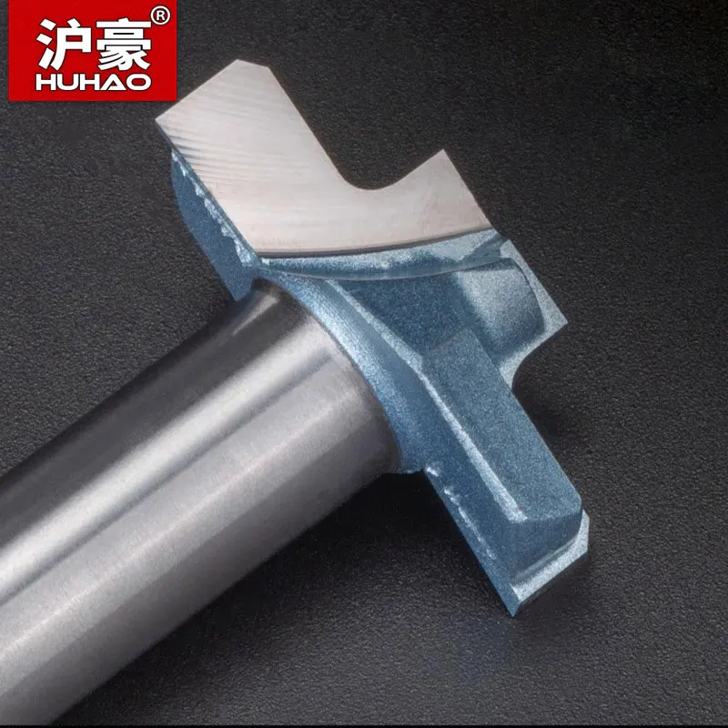 HUHAO 목재 조각 밀링 커터 문짝 프레임 라우터 비트 커터, 베벨 CNC 캐비닛 문짝 레일 스틸 라우터 비트 목공 도구