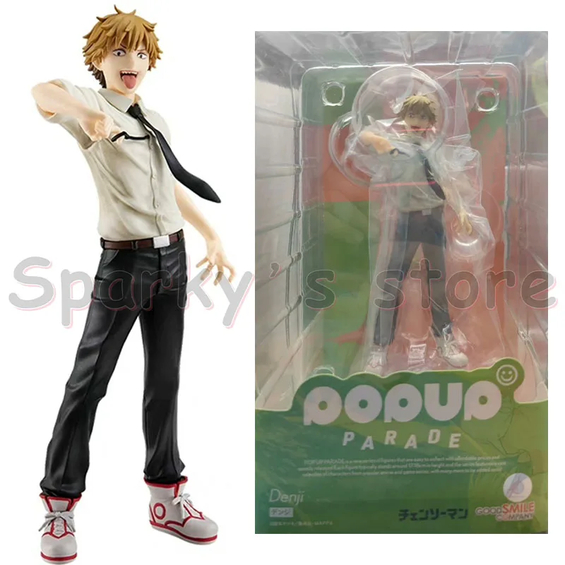 Good smile Original Pop Up Parade CHAINSAW MAN Anime Figure Denji Power MAKIMA Kobeni Action Figure Toys For Kids Gifts Model