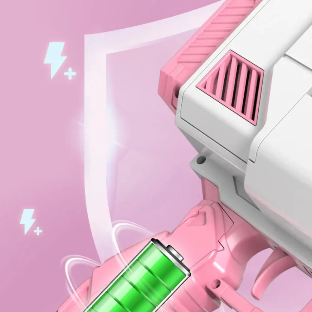 N buraco automático bolha arma máquina embutida bolha de água com luz soprador fabricante continuar bolha sabão casamento