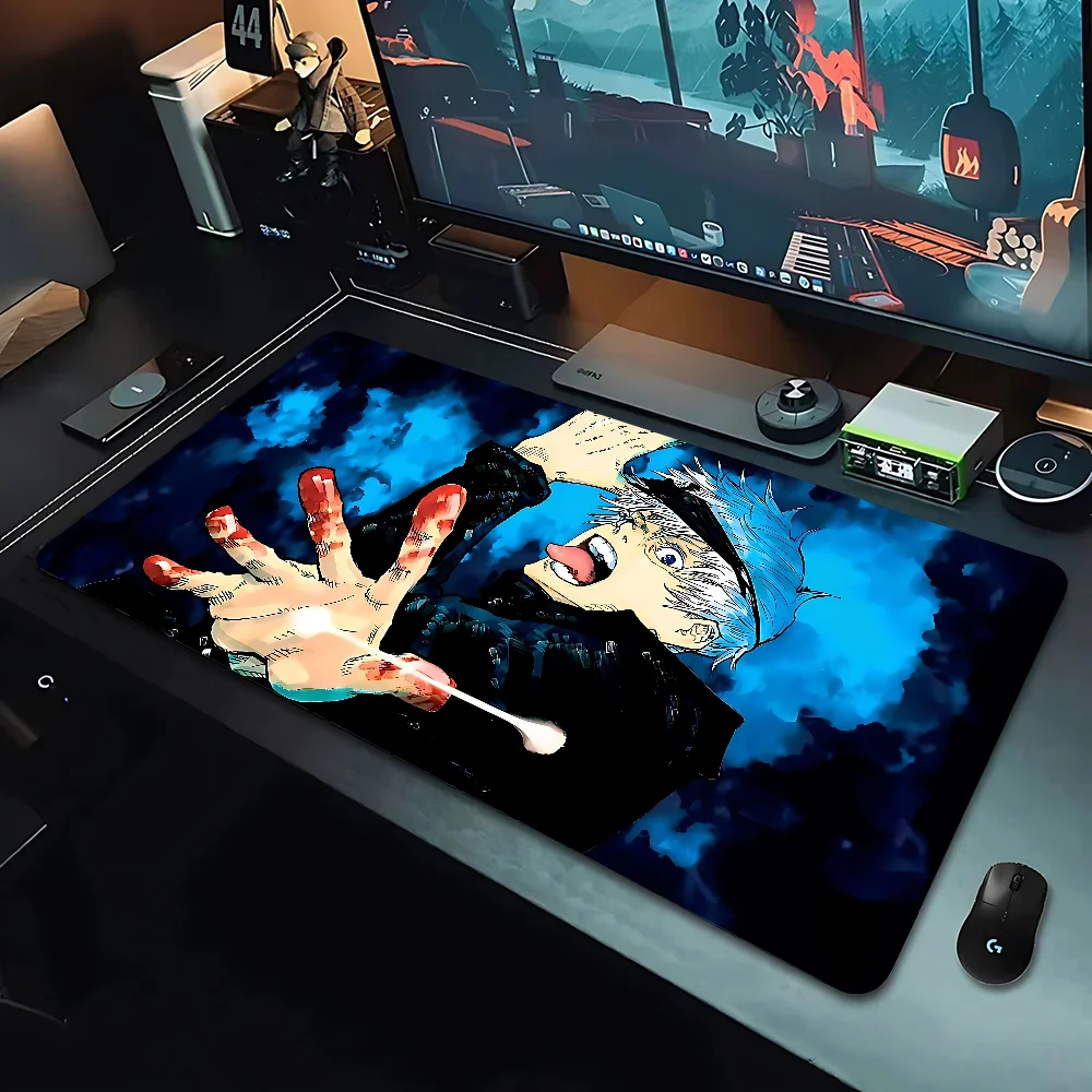 Jujutsu Kaisen Gojo Satoru Mousepad New Arrivals Large Gaming Mousepad L XL XXL Gamer Mouse Pad Size For Keyboards Mat