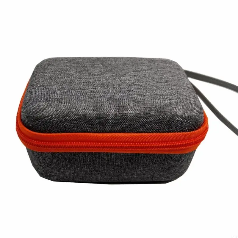 Estojo transporte para viagem g8df, bolsa armazenamento com bolso malha para mini player infantil, tocadores música,
