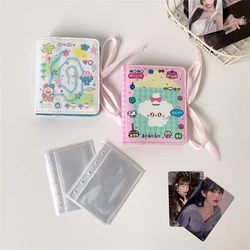 INS Style Mini Album Cute Cartoon Mini Photo Sticker Collection Book for Girls K-Pop Idol Goo Card Collection Book Couple Album