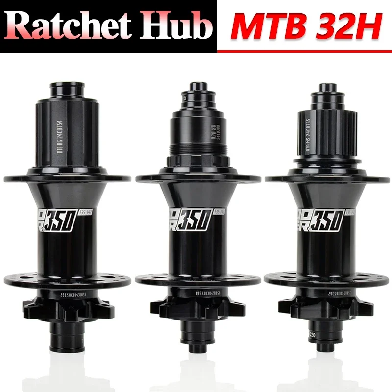 BOOST Ratchet Hub 32 Holes MTB Noisy Hubs 40T Rear Mass Hub 12x148 10x135 Disc Brake Hub for Shimano HG MS SRAM Mountain Bike