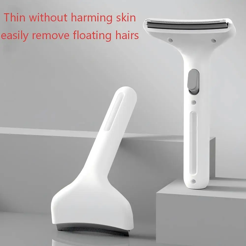 Pet Grooming Tools Core Content Pet Dematting Comb for Cats and Dogs Press type Thinning and Dematting Tool with Curved Head