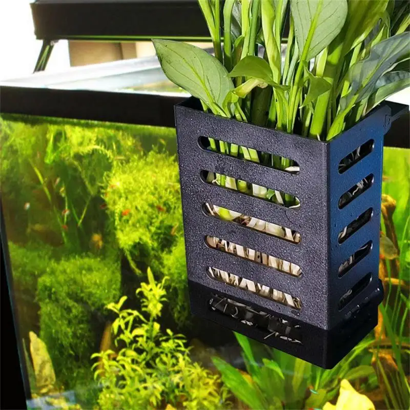 Flowerpot Innovative Easy To Install Unique Hanger Aquatic Plant Stand Popular Aquarium Decorations Functional High Quality