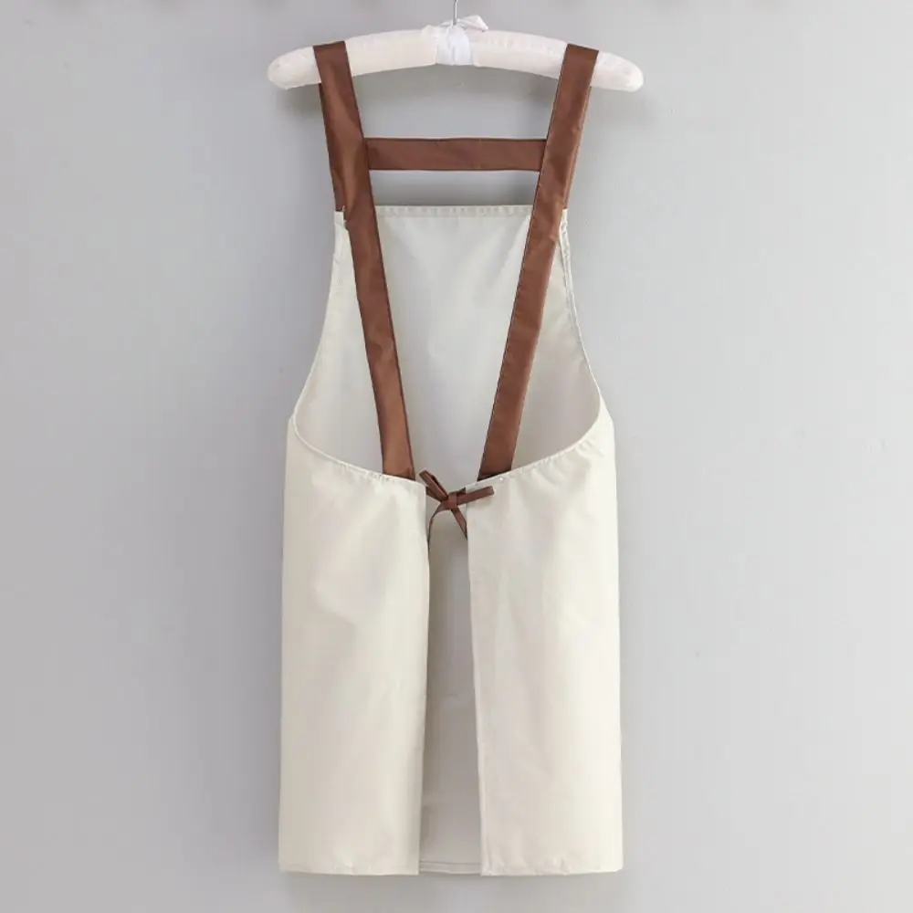 Waterproof and Oilproof Adult Apron PVC Sleeveless Aprons Workwear Studios Uniform Home Kitchen Cooking Apron