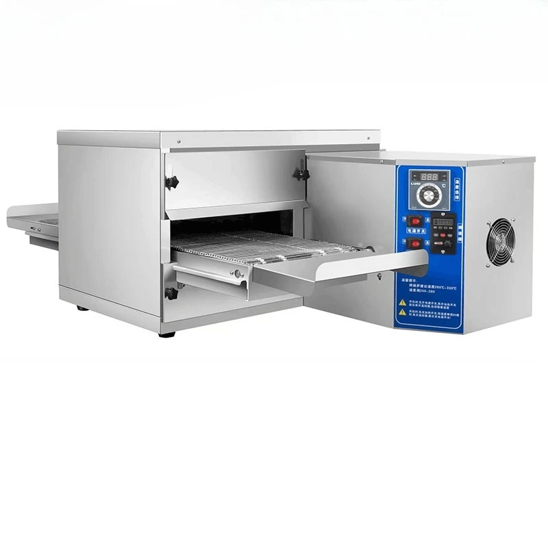 Forno per pizza a nastro trasportatore a gas, forno per pizza commerciale da 9 pollici e 12 pollici