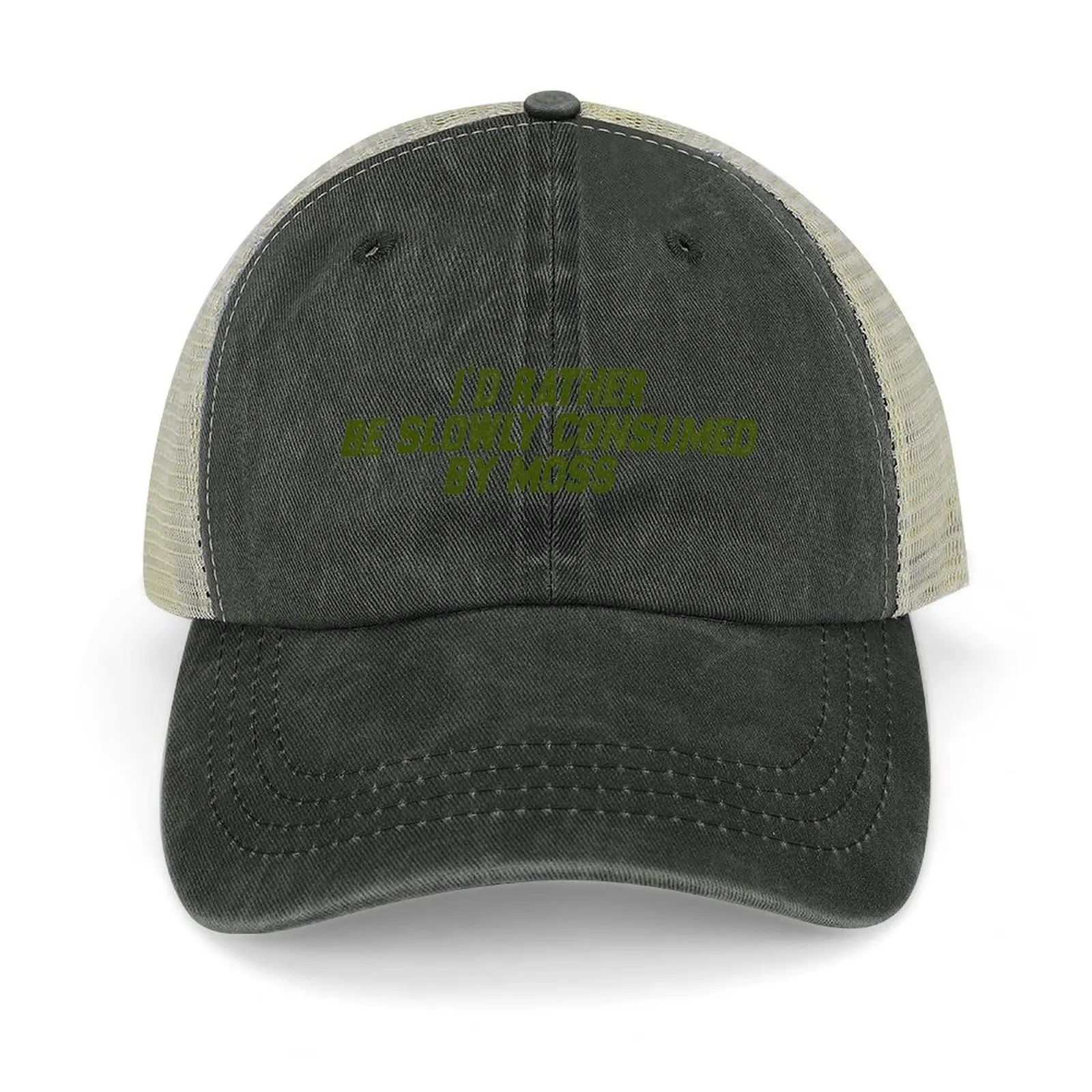 

I'd Rather Be Slowly Consumed By Moss Baseball Cap dad hat Fashion Beach New In The Hat Mens Tennis Women's