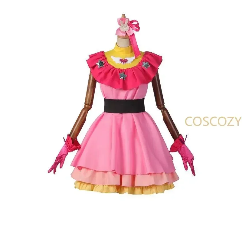 Ai Hoshino Cosplay Kostuum Pruik Oshi No Ko Cosplay Lolita Jurk Anime Hoshino Ai Halloween Rollenspel Pruik Voor Schattig Meisje Vrouw