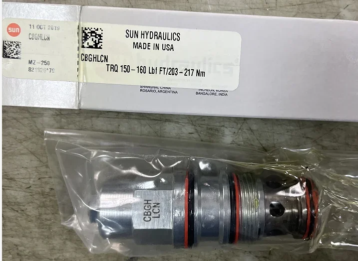 CBGH-LCN CBGHLCN CBGH LCN SUN HYDRAULICS original 10:1 pilot ratio, standard capacity counterbalance valve SCREW IN  cartridges