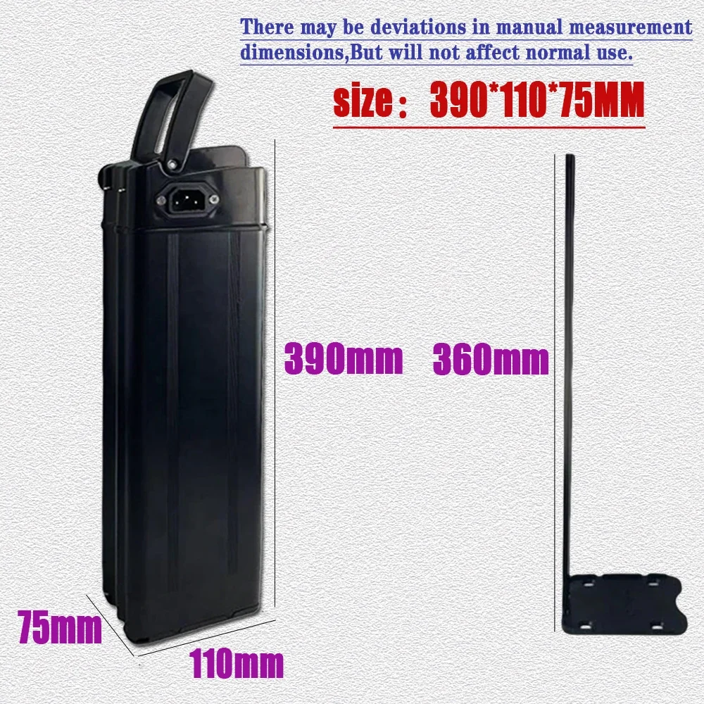 مناسبة لمحركات السمك الفضية أقل من 3000 واط، النقل السريع بالهواء، 36 فولت 20 أمبير، 18650 بطارية ليثيوم عالية السعة