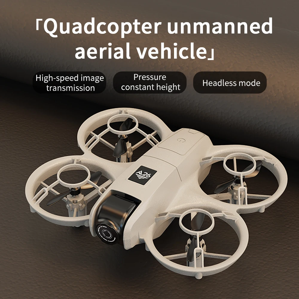 

New Foldable Beginner-Friendly Brushless Motor Drone HD Aerial Photography Dual Camera Voice Control LED Light Quadcopter Toy