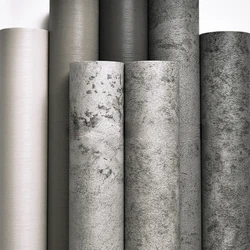 Cement Adhesive Sticker for Furniture Decoration Living Room Wallpaper Bedroom Film Vinyl PVC Waterproof Wallstickers Room Decor