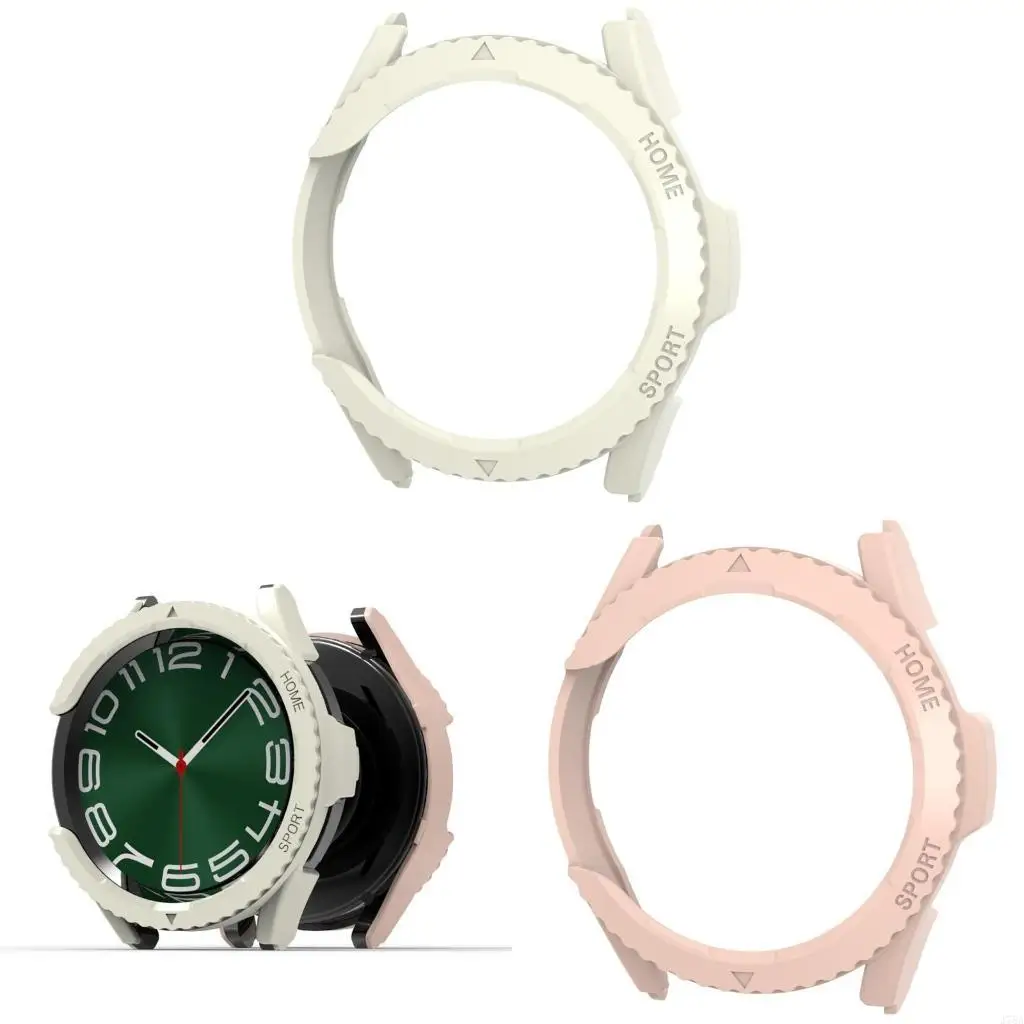 J78A For Watch 6 43/47mm Protective Sleeve Lightweight Skin Anti-Scratch Housing Protective Shell Shockproof Guard Case Cover