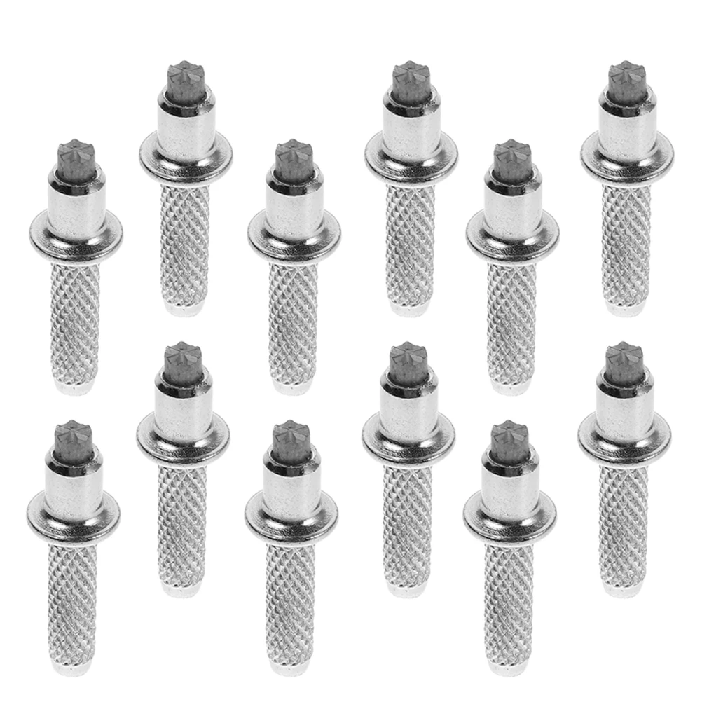 

20 Pcs Trekking Poles Accessories Durable Tungsten Steel Tips for Hiking Sticks Replaceable Gear Walking Cane Travel Pole