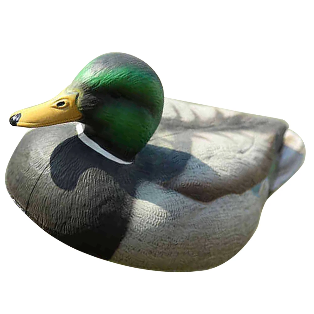 

Realistic Duck Decorative Pond Hunting Professional Fake Lawn Ornament Floating Garden Yard Decoration Durable Plastic Model