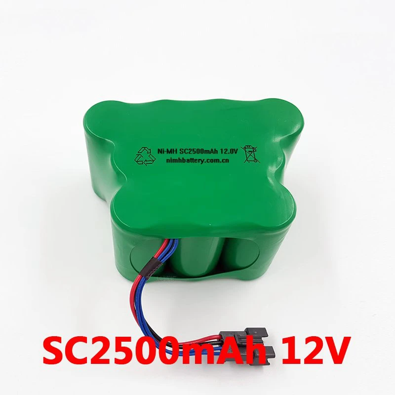 

Перезаряжаемый литиевый аккумулятор для роботов-пылесосов Ni-MH SC2500mAh 12,0 V