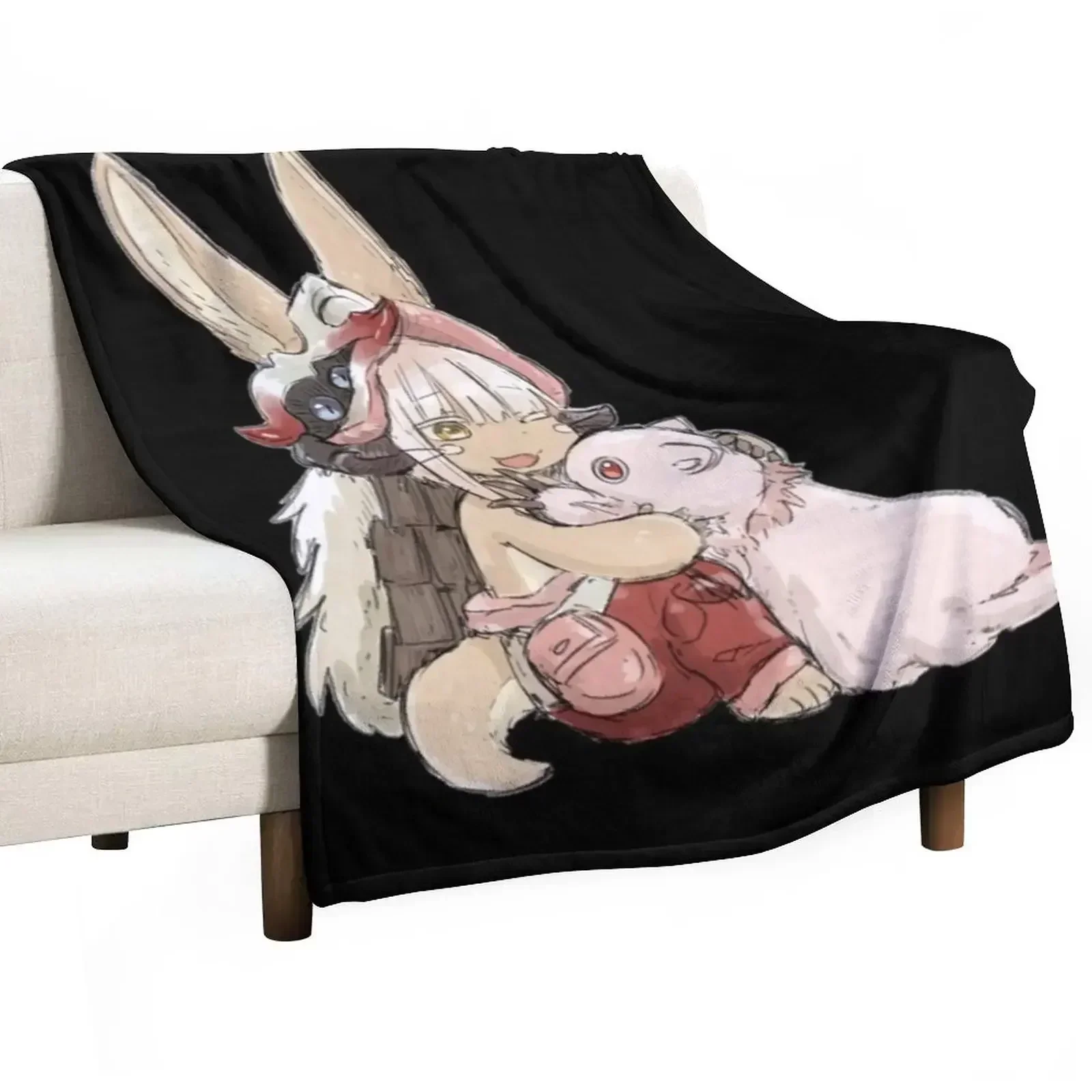 Made in Abyss Anime Classic Throw Blanket Beautifuls Decorative Beds Blankets