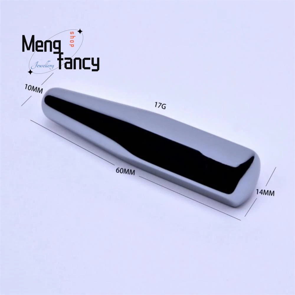 Natural Energy Stone Terahertz Massage Stick Beauty Rattling Meridian Simple Elegant High-grade Best Selling Fashion Jewelry