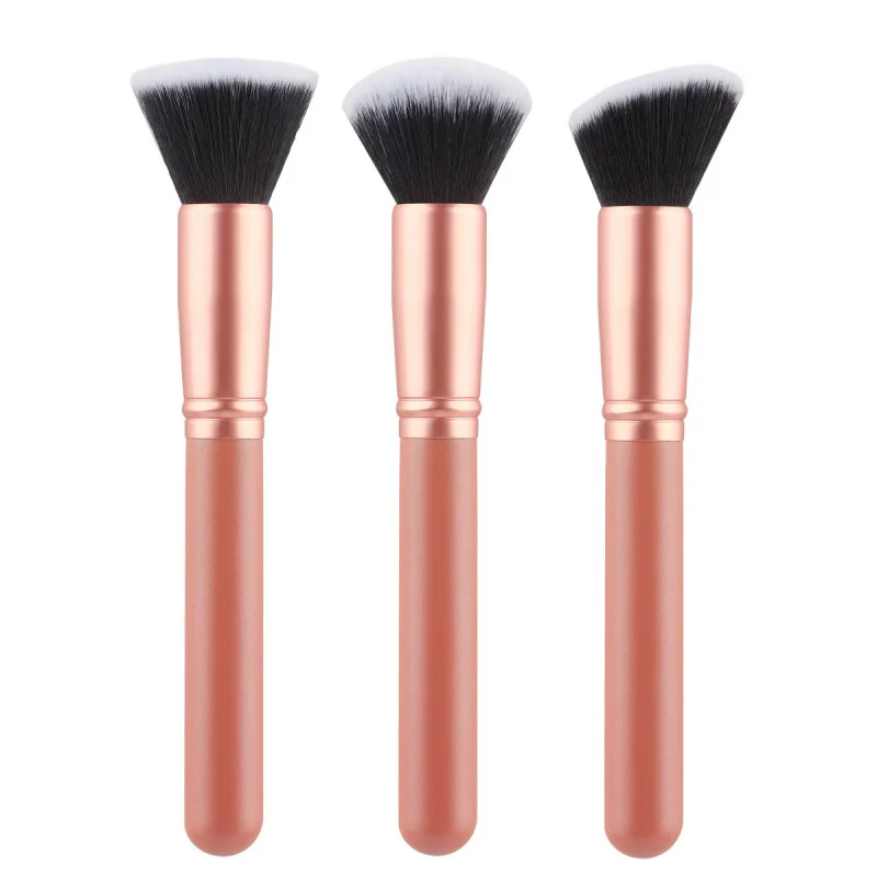 

Border Single New Multi-Functional Flat Foundation Brush Contour Brush Blush Brush Soft Bristle Loose Powder Brush Makeup