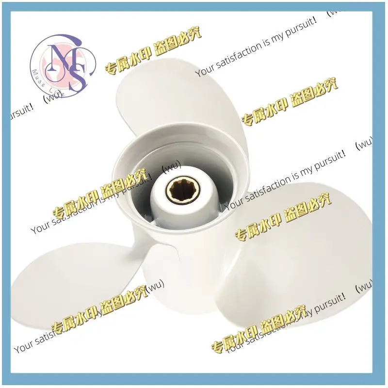 Propeller for outboard engine 9 1/4X11 9.9 hp F9.9 15, F15C/15/20 aluminum 8-tooth spline, right 63V-45943-00-EL-A61E