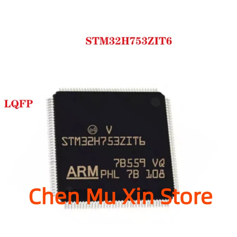 100% NEW Original Stock STM32H753ZIT6 LQFP-144 Microcontroller chip LQFP144