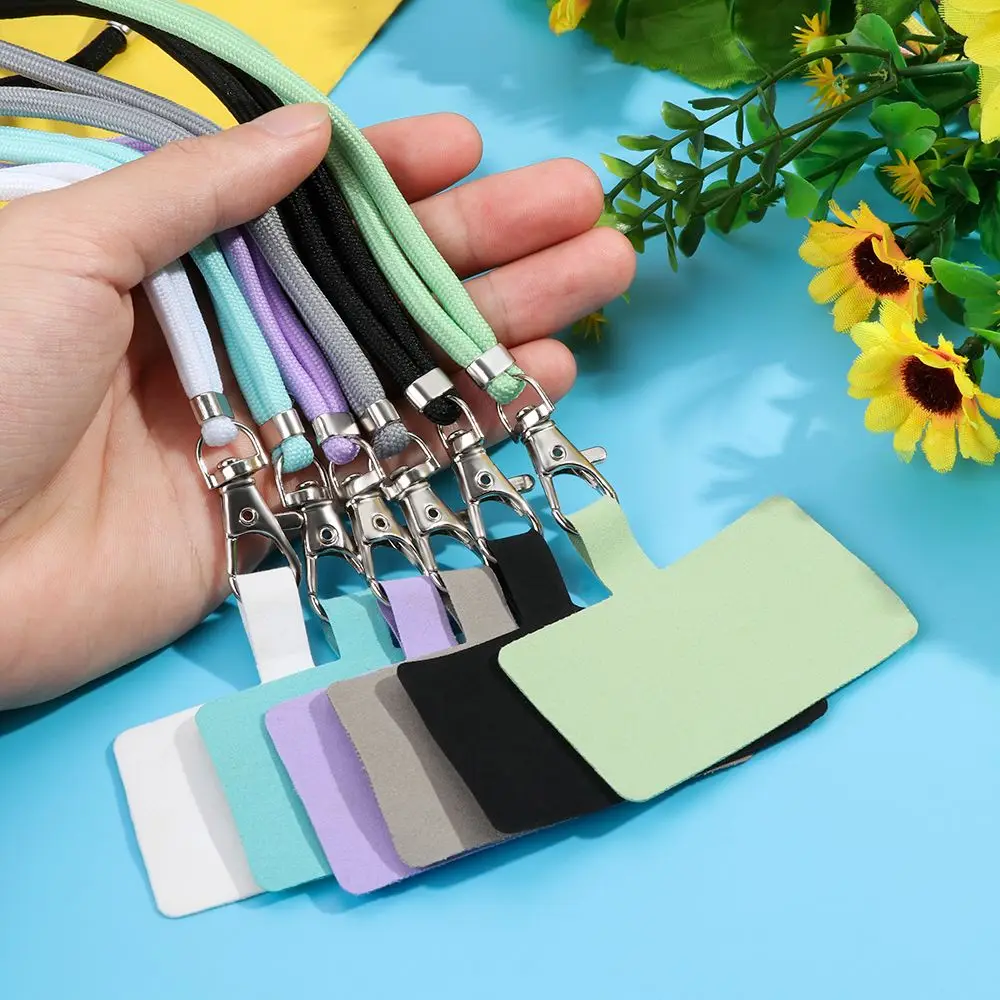 Anti-lost Universal Keychain Chain Case Straps Phone Safety Tether Nylon Strap Patch Phone Lanyard Neck Cord Nylon Strap