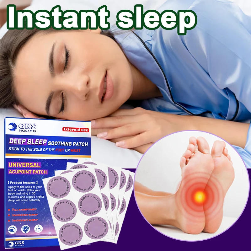 Good Dream Natural Patches Instant Sleep With Just One Patch; Suitable For Insomnia, Excessive Dreaming, Overthinking, And Frequent Nighttime Awakenings.