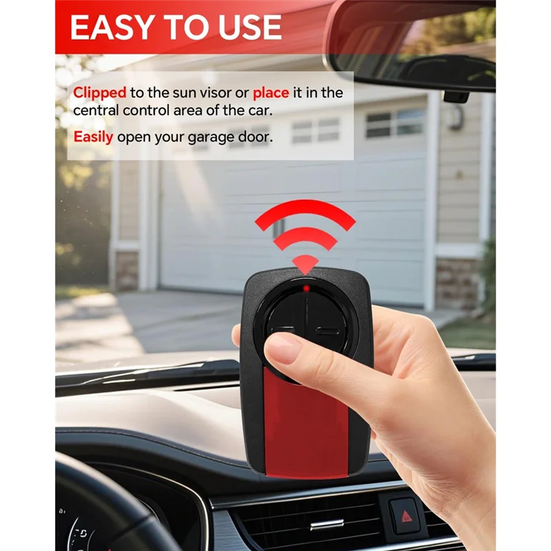 

【Home-Tools!】375UT 380UT Universal Garage Door Opener Remote Control Replacement For Liftmaster 375LM Garage Door Opener