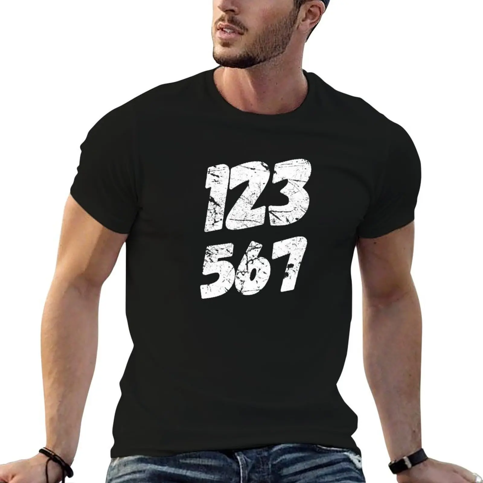 السالسا 123 567 - السالسا الرقص هدية تي شيرت رجل التي شيرت تي شيرت رجل عادية تي شيرت مع مطبوعات تي شيرت