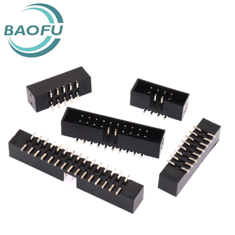 5pcs 2.0mm SMT simple horn socket connector JTAG socket 6p/8p/10p/16/20p/30p/40p