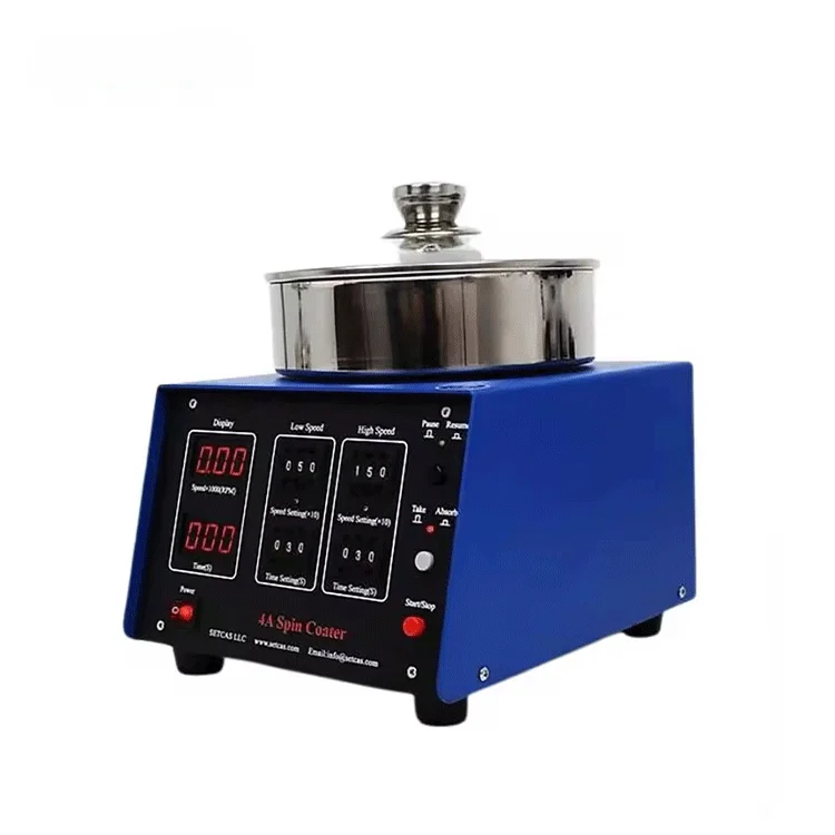 

Laboratory Desktop 4 Inches Manual Type Vacuum Spin Coater Used With Perovskite Solar Cell Fabrication Machine