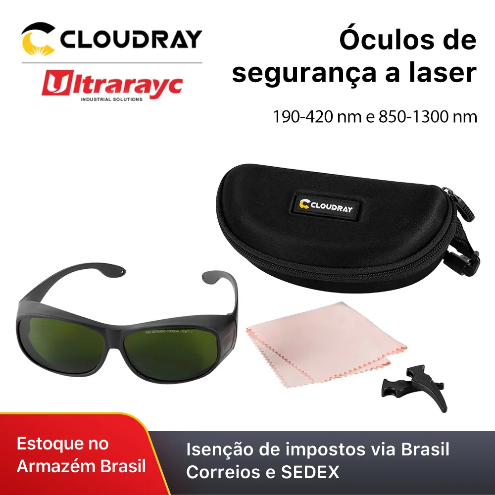 Ultrarayc 1064nm óculos de segurança a laser óculos de proteção escudo estilo c 850nm-1300nm para yag dpss laser de fibra
