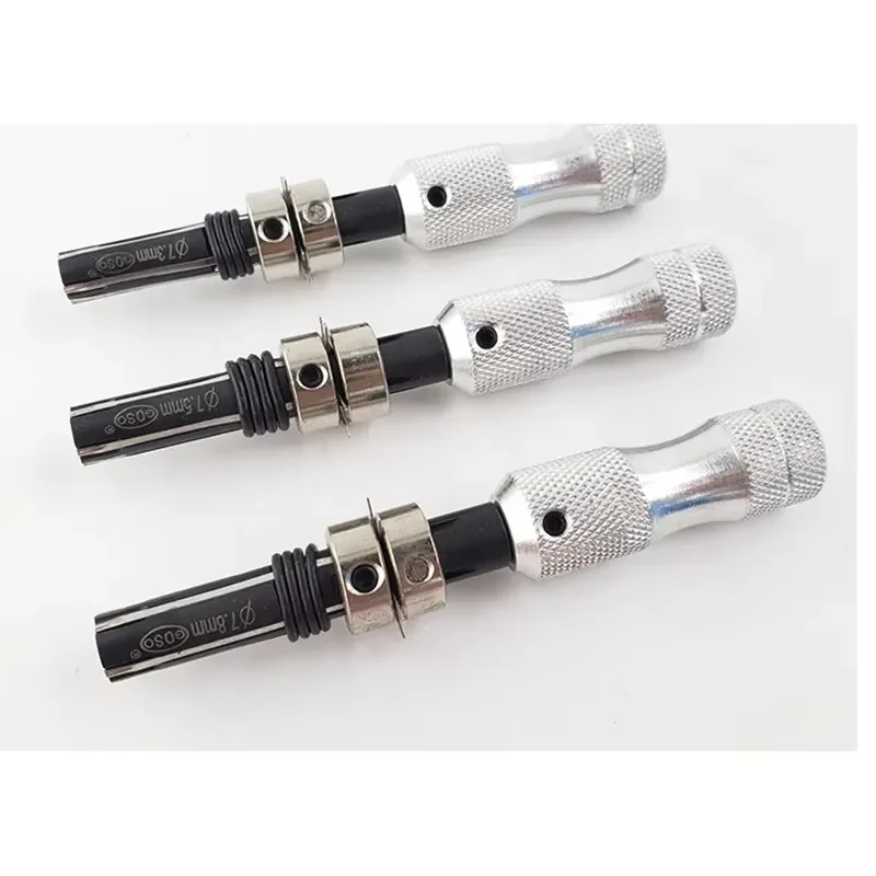 GOSO Advanced Adjustable 7.0mm 7.5mm 7.8mm 3PCS 7 Pin Tubular Lock Pick Set Locksmith Tool
