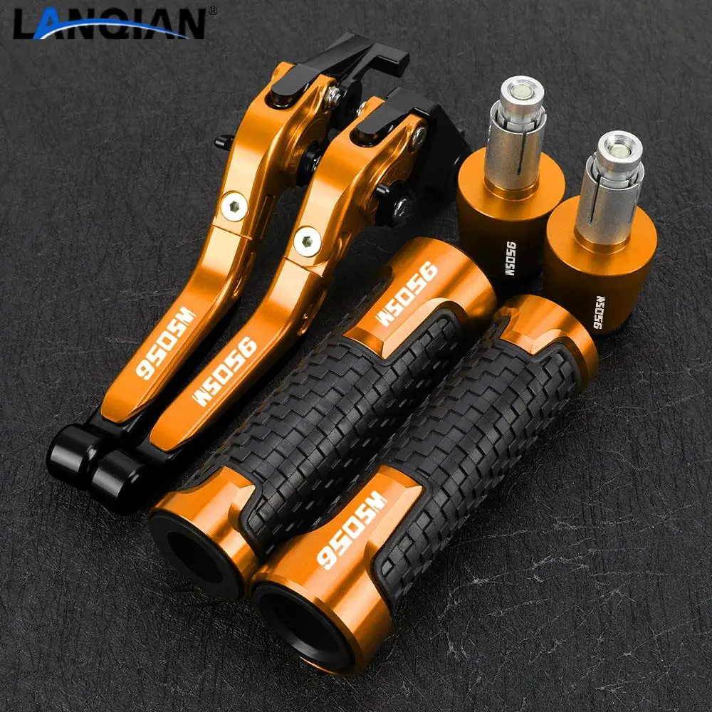 

For 950SM 950 SM 2007 2008 2009 Motorcycle Adjustable Brake Clutch Levers Handlebar grips ends Motor Accessries Parts