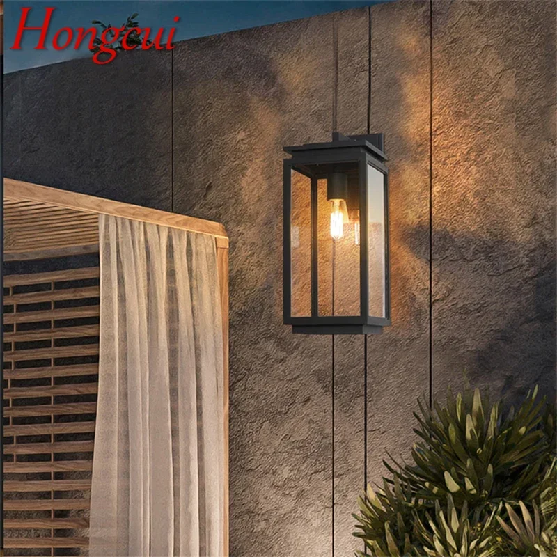 

Hongcui Contemporary LED Outdoor Wall Lamps Electric Simplicity Waterproof Balcony Hallway Courtyard Villa Gate Hotel