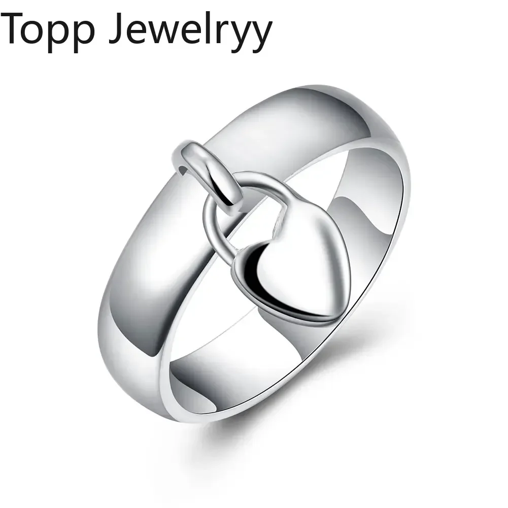 

Оптовая продажа женских колец из стерлингового серебра 925 пробы, милые очаровательные подарки на день Святого Валентина, ювелирные изделия, романтические свадебные подарки в форме сердца