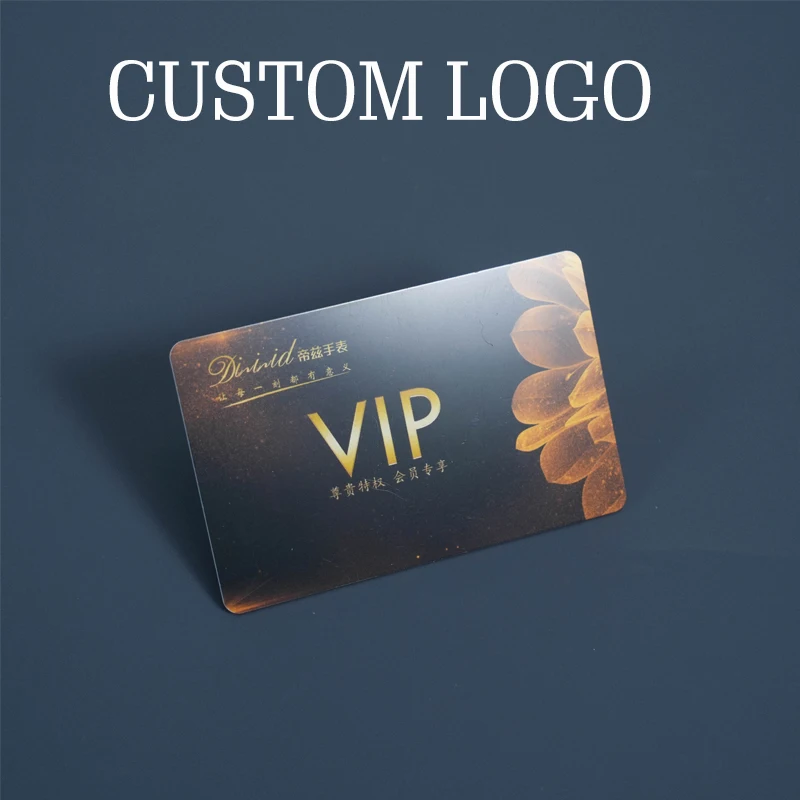 

Custom Logo PVC1mm Thick Waterproof ID Work Card Membership Card Professional Printing, Personalized Business Card Custom