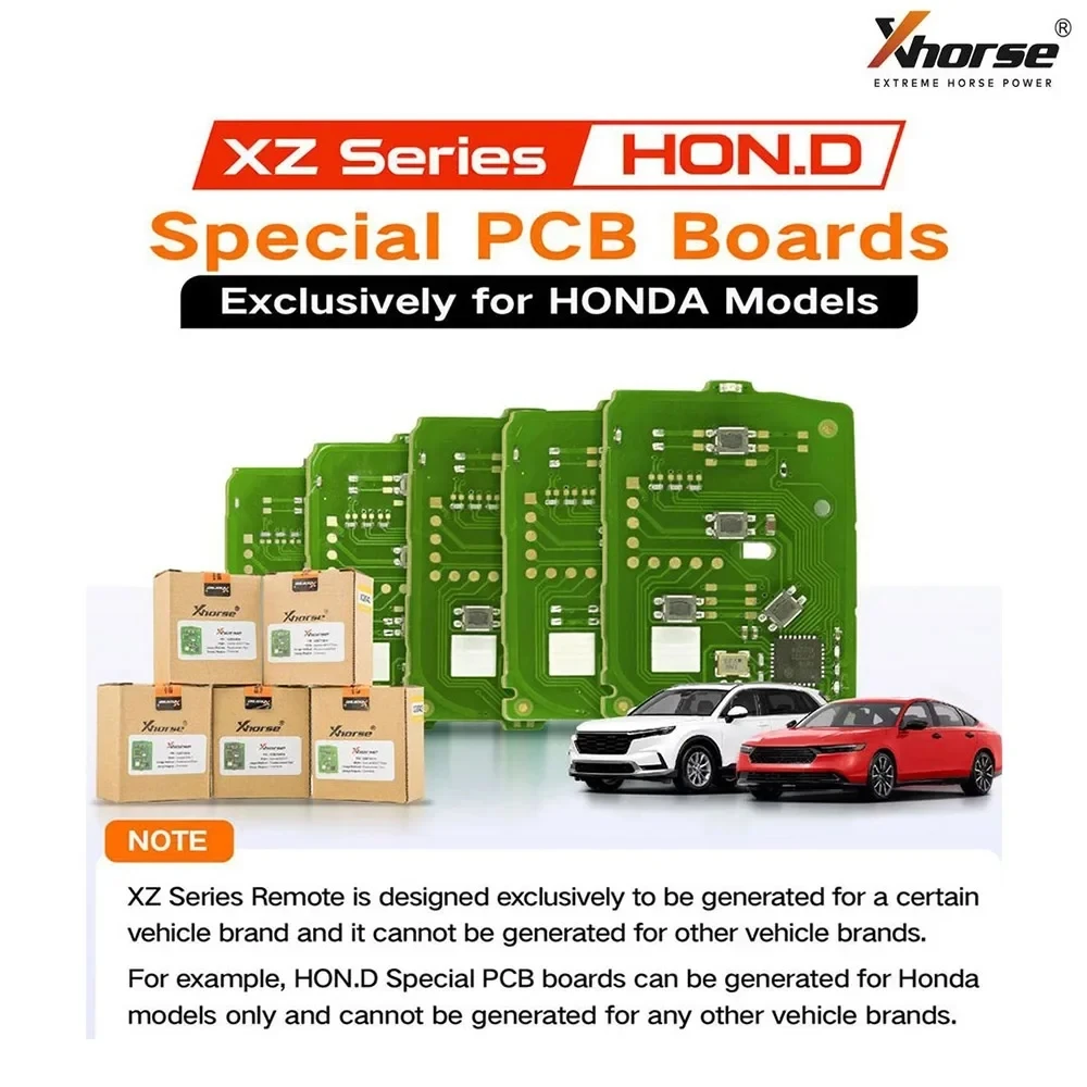 

XHORSE XZBT40EN XZBT41EN XZBT42EN XZBT43EN XZBT44EN Special PCBs for Honda Car Keys